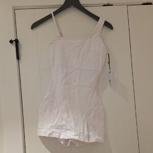 Elegant White Women's Dress Beach Riot